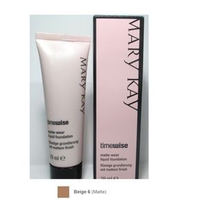 NEW Mary Kay Matte-Wear Liquid Foundation Beige 6